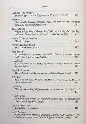 Lotus and Laurel. Studies on Egyptian language and religion in honour of Paul John Frandsen.[newline]M7335-03.jpg