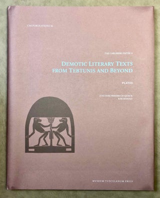 Demotic Literary Texts from Tebtunis and Beyond. 2 volumes (complete set)[newline]M7337-14.jpg