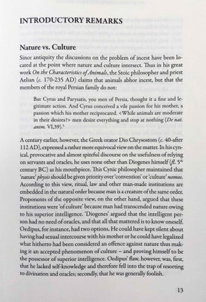 Incestuous and Close-Kin Marriage in Ancient Egypt and Persia. An examination of the evidence.