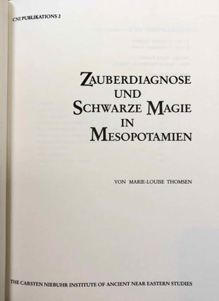 Zauberdiagnose und Schwarze Magie in Mesopotamien[newline]M7341-01.jpg