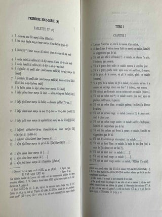 Trait&eacute; akkadien de diagnostics et pronostics m&eacute;dicaux. Texte et planches (complete set)[newline]M7344d-04.jpeg