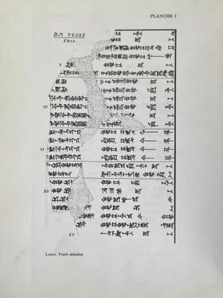 Trait&eacute; akkadien de diagnostics et pronostics m&eacute;dicaux. Texte et planches (complete set)[newline]M7344d-09.jpeg