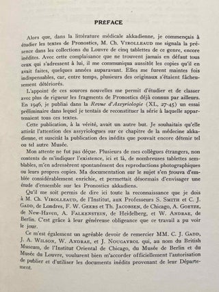 Trait&eacute; akkadien de diagnostics et pronostics m&eacute;dicaux. Texte et planches (complete set)[newline]M7344e-03.jpeg