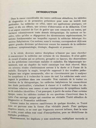 Trait&eacute; akkadien de diagnostics et pronostics m&eacute;dicaux. Texte et planches (complete set)[newline]M7344e-04.jpeg