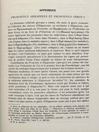Trait&eacute; akkadien de diagnostics et pronostics m&eacute;dicaux. Texte et planches (complete set)[newline]M7344e-05.jpeg