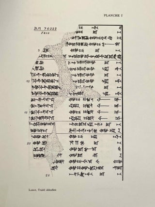 Trait&eacute; akkadien de diagnostics et pronostics m&eacute;dicaux. Texte et planches (complete set)[newline]M7344e-09.jpeg
