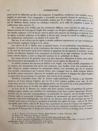 Sanctuaires chrétiens de Syrie. Essai sur la genèse, la forme et l'usage liturgique des édifices du culte chrétien, en Syrie, du IIIe siècle à la conquête musulmane.