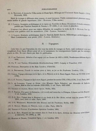 Sanctuaires chrétiens de Syrie. Essai sur la genèse, la forme et l'usage liturgique des édifices du culte chrétien, en Syrie, du IIIe siècle à la conquête musulmane.