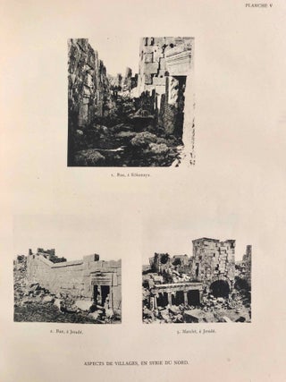 Sanctuaires chrétiens de Syrie. Essai sur la genèse, la forme et l'usage liturgique des édifices du culte chrétien, en Syrie, du IIIe siècle à la conquête musulmane.