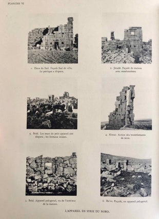 Sanctuaires chrétiens de Syrie. Essai sur la genèse, la forme et l'usage liturgique des édifices du culte chrétien, en Syrie, du IIIe siècle à la conquête musulmane.