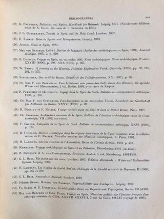 Sanctuaires chrétiens de Syrie. Essai sur la genèse, la forme et l'usage liturgique des édifices du culte chrétien, en Syrie, du IIIe siècle à la conquête musulmane.