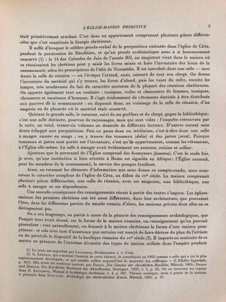 Sanctuaires chrétiens de Syrie. Essai sur la genèse, la forme et l'usage liturgique des édifices du culte chrétien, en Syrie, du IIIe siècle à la conquête musulmane.