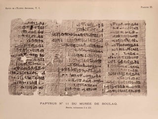 Revue de l'Egypte ancienne, Tome I. Fasc. 1-2 & Fasc. 3-4 (complete)[newline]M7346-05.jpg