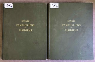 Die Städte Pamphyliens und Pisidiens. 2 volumes (complete set)[newline]M7352-02.jpg