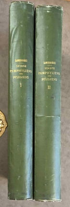 Item #M7352 Die Städte Pamphyliens und Pisidiens. 2 volumes (complete set). LANCKORONSKI Karl -...[newline]M7352.jpg