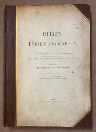 Item #M7353 Reisen im südwestlichen Kleinasien. I: Reisen in Lykien und Karien. Ausgeführt im...