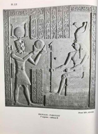 Dendara XIV. Traduction. Le pronaos du temple d'Hathor: Parois intérieures.[newline]M7392-08.jpeg