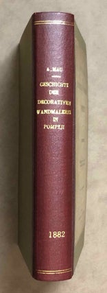 Geschichte der decorativen Wandmalerei in Pompeji. Textband und Tafelband (complete set)[newline]M7403-064.jpg