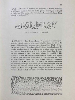 Inscriptions arabes de Kairouan. Vol. I & II (complete set)[newline]M7413a-05.jpg
