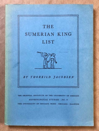 Item #M7422 The Sumerian king list. JACOBSEN Thorkild[newline]M7422.jpg