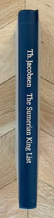 Item #M7422a The Sumerian king list. JACOBSEN Thorkild