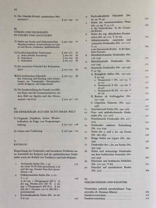 Altvorderasiatische Bildstelen und vergleichbare Felsreliefs. Mit einem Beitrag von Adelheid Shunnar-Misera. Text- und Tafelband (complete set)[newline]M7424b-04.jpg