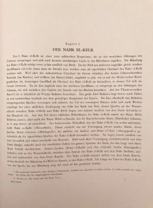 Die Denkmäler und Inschriften an der Mündung des Nahr El-Kelb