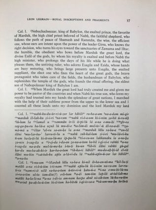 Royal Inscriptions and Fragments from Nippur and Babylon