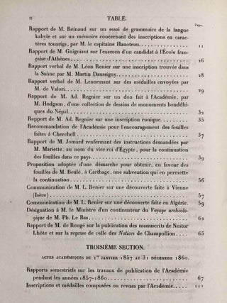 Mémoires de l'Institut Impérial de France - Académie des Inscriptions et Belles-Lettres. Tome XXIII (1868).[newline]M7441-04.jpg