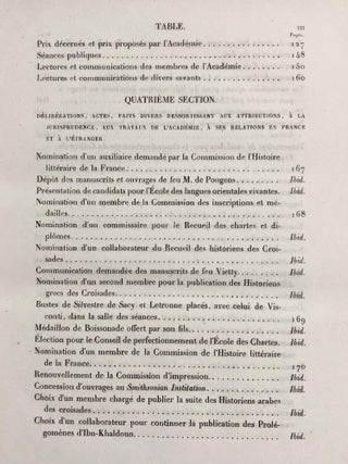 Mémoires de l'Institut Impérial de France - Académie des Inscriptions et Belles-Lettres. Tome XXIII (1868).[newline]M7441-05.jpg