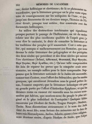 Mémoires de l'Institut Impérial de France - Académie des Inscriptions et Belles-Lettres. Tome XXIII (1868).[newline]M7441-33.jpg