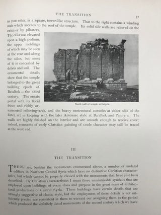 Architecture and Other Arts. Part II of the Publications of an American Archaeological Expedition to Syria in 1899-1900.[newline]M7447-08.jpg