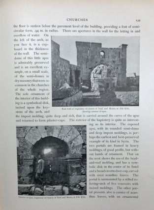 Architecture and Other Arts. Part II of the Publications of an American Archaeological Expedition to Syria in 1899-1900.[newline]M7447-09.jpg