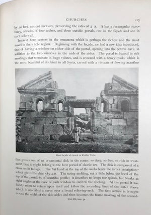 Architecture and Other Arts. Part II of the Publications of an American Archaeological Expedition to Syria in 1899-1900.[newline]M7447-10.jpg