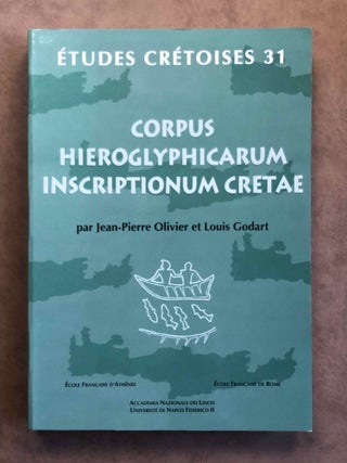Item #M7448 Corpus hieroglyphicarum inscriptionum Cretae. OLIVIER Jean-Pierre - GODART Louis
