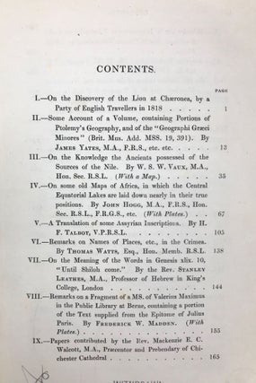 Transactions of the Royal Society of Literature of the United Kingdom. Second series. Vol. VIII (1866)[newline]M7456-03.jpg