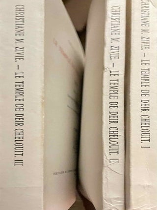 Item #M7472d Le temple de Deir Chelouit. Volume I (1-55): Inscriptions du propyl&ocirc;ne et de la...[newline]M7472d-00.jpeg