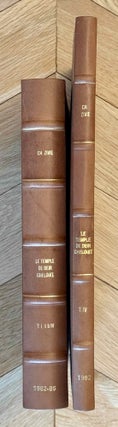 Item #M7472f Le temple de Deir Chelouit. Volume I (1-55): Inscriptions du propylône et de la...