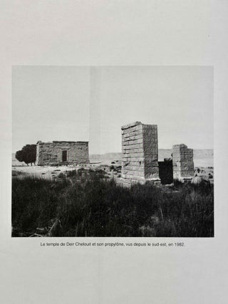 Le temple de Deir Chelouit. Volume I (1-55): Inscriptions du propyl&ocirc;ne et de la porte du temple. Volume II (56-89): Inscriptions du pronaos. Volume III (90-157): Inscriptions du naos. Volume IV: Etude architecturale (complete set)[newline]M7472f-14.jpeg