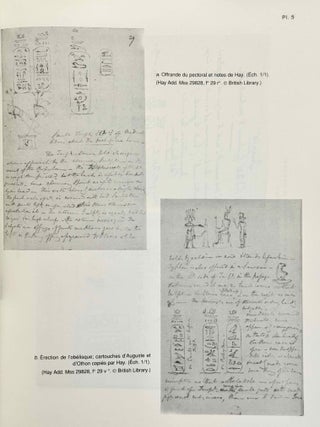 Le temple de Deir Chelouit. Volume I (1-55): Inscriptions du propyl&ocirc;ne et de la porte du temple. Volume II (56-89): Inscriptions du pronaos. Volume III (90-157): Inscriptions du naos. Volume IV: Etude architecturale (complete set)[newline]M7472f-19.jpeg