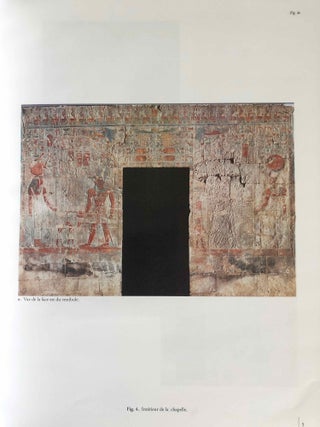 Temple d'Hatchepsout à Deir el-Bahari. La chapelle d'Hathor. Vol. I: Vestibule et sanctuaires (in 3 parts). Vol. II: Façade et salles hypostyles (complete set)[newline]M7473a-19.jpg