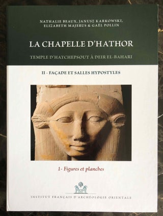 Temple d'Hatchepsout à Deir el-Bahari. La chapelle d'Hathor. Vol. I: Vestibule et sanctuaires (in 3 parts). Vol. II: Façade et salles hypostyles (complete set)[newline]M7473a-25.jpg
