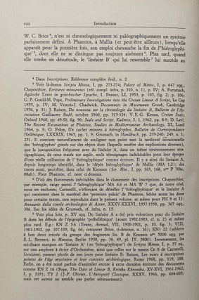 Index du linéaire A