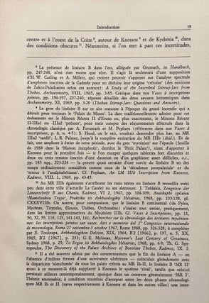 Index du linéaire A