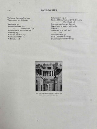 Nekropolis. Untersuchungen über Gestalt und Entwicklung der alexandrinischen Grabanlagen und ihrer Malereien.[newline]M7481b-14.jpeg