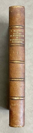 Item #M7495a Etudes de mythologie et archéologie égyptienne. Tome I. MASPERO Gaston