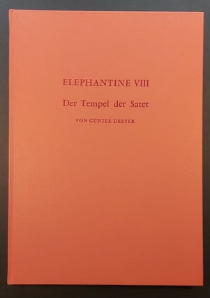 Item #M7508 Elephantine VIII. Der Tempel der Satet. Die funde der Frühzeit und des Alten...[newline]M7508.jpg