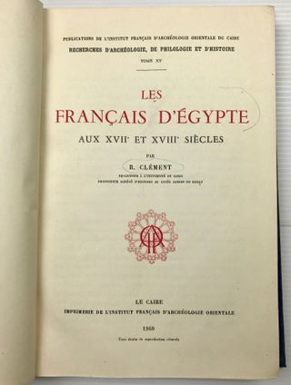 Les Français d'Égypte aux XVIIe et XVIIIe siècles[newline]M7511-04.jpeg