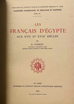 Les Français d'Égypte aux XVIIe et XVIIIe siècles[newline]M7511a-02.jpeg