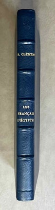 Item #M7511b Les Français d'Égypte aux XVIIe et XVIIIe siècles. CLEMENT Raoul